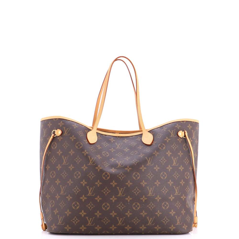 Louis Vuitton Neverfull Tote Canvas Gm #255127L20B